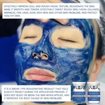 Sponge Crystallite Blue Copper Peptide Collagen Regeneration Natural Biological Extract Sponge Spicules Cell Renew Skin Care