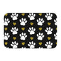Personalized Paw Prints Dog Doormat Mat Anti-Slip Animal Kitchen Bath Balcony Rug Carpet 40*60cm