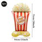 Giant Smiling Popcorn Clown Foil Balloon – Circus & Carnival Party Decoration