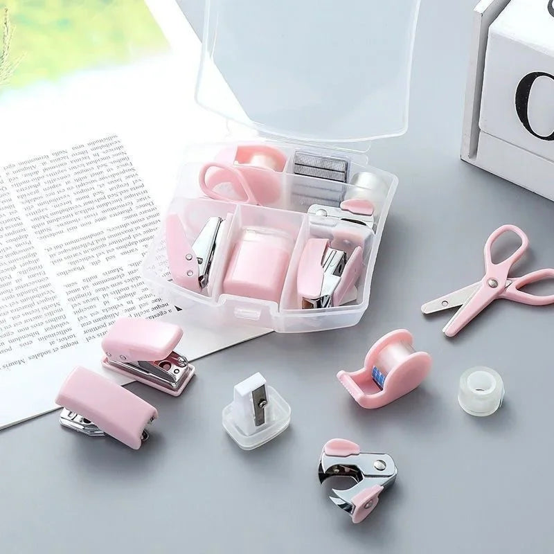 Mini Desk Accessory Multifunction Stationery Set