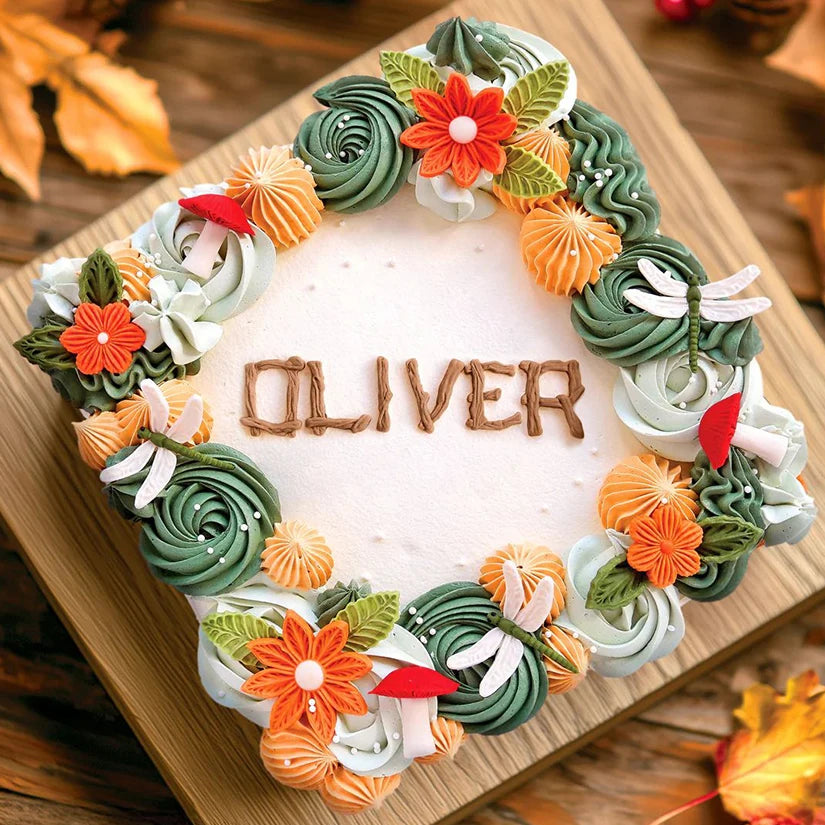 Flowers and Leaves Silicone Sugarcraft Mold Chocolate Cupcake Baking Mould Fondant Cake Decorating Tools