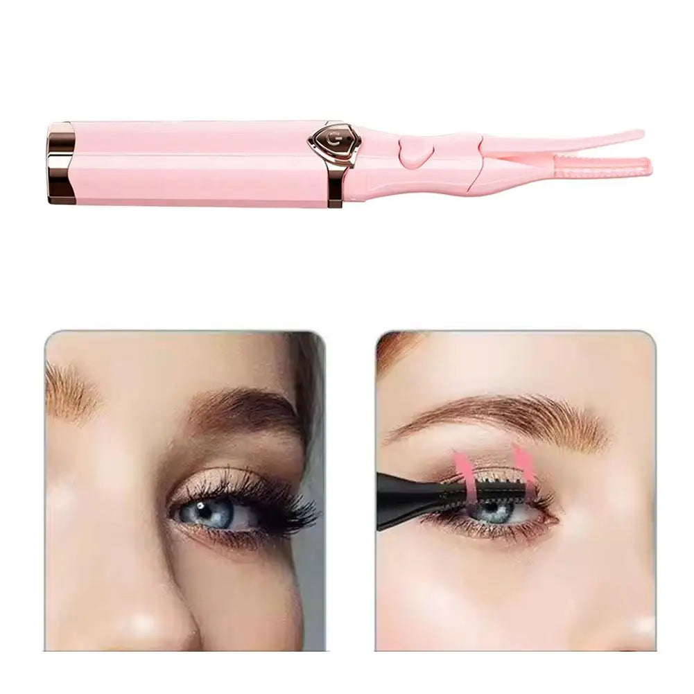 Electric Heated Eyelash Curler · Fast‑Heating Lash Comb for Smooth, Long‑Lasting Curl