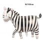 New Cartoon Animal Theme Foil Balloon Jungle Safari Lion Monkey Rabbit Kids Adult Birthday Party Decoration Supplies Baloon