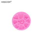 Heart-Shaped Silicone Mold DIY Hair Clip & Hair Band Resin Accessories Drip Mold Chocolate Cake Dessert Decoration Mold