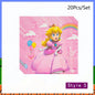 Super Mario Bros Birthday Decoration Party Supplies Disposable Tableware Baby Shower Paper Cup Tablecloth Plate Napkin Bag Kit