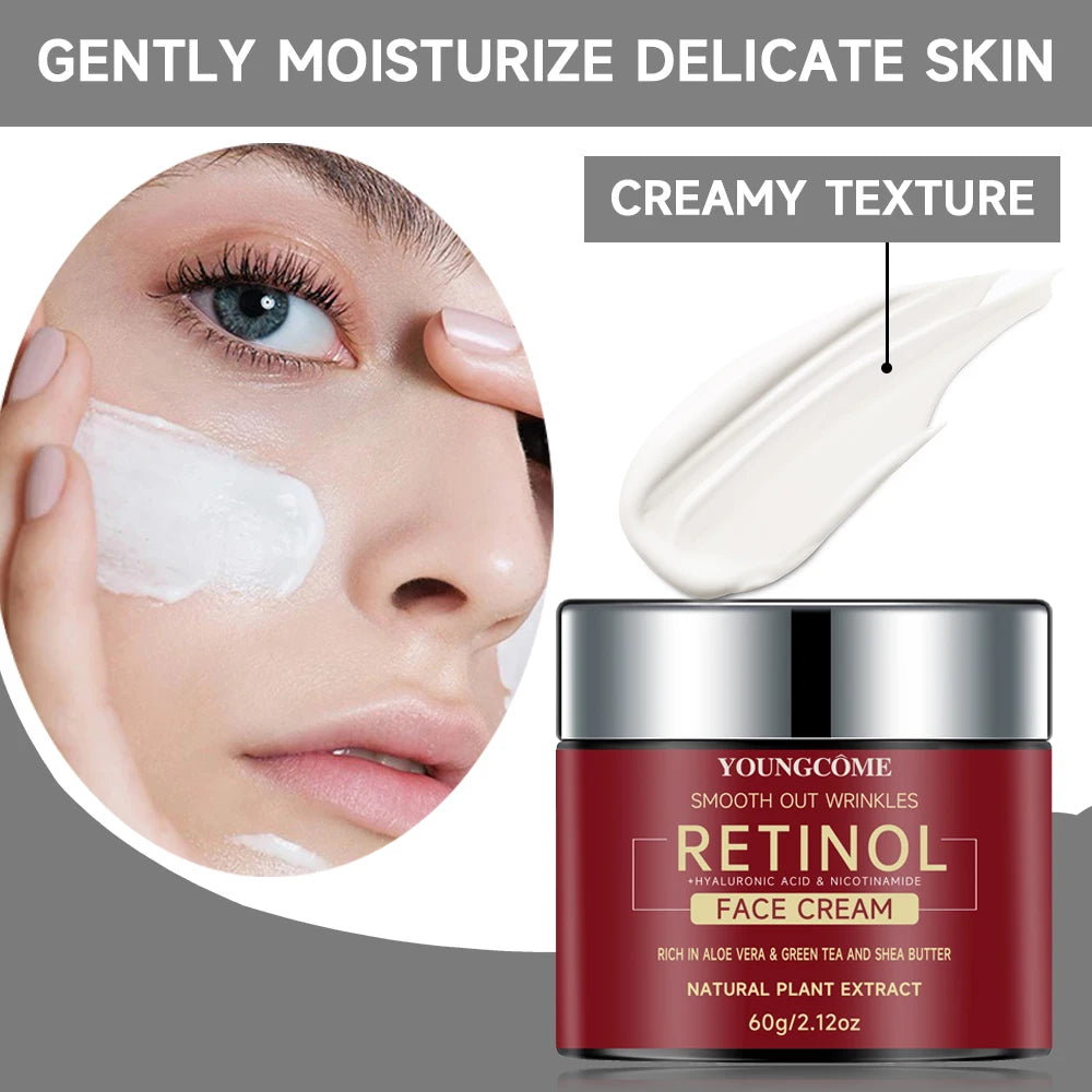 Retinol Facial Firming Cream, Repairing, Moisturizing, Nourishing, Brighten Skin, Anti-Aging