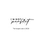 Fashion Women Heat DTF Black Letter Transfer Patch T Shirts Self Love Iron On Print Sticker Clothing Appliqued DIY