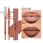 Matte Lipliner & Lipstick Set, Waterproof Long Lasting, Soft Matte, Color Rendering