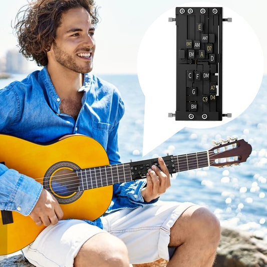 Double Chord Guitar Chord Presser Professional Beginner Practice Tool Classical Performance Folks Guitar Accessories