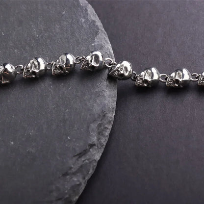 Trendy Punk Bracelet High Quality Skull Bracelet Boutique Jewelry Birthday Gift