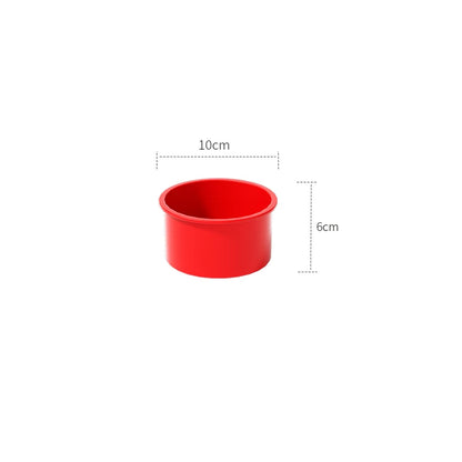 Round Cake Pan - Silicone Cake Mold for Baking, Non-stick Baking Pan for Layer Cake, Cheesecake and Chocolate Cake - 4" 6&q