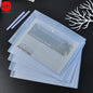 5pcs Plastic Transparent Document Storage Folder  Bag 16C -A4 Paper Size