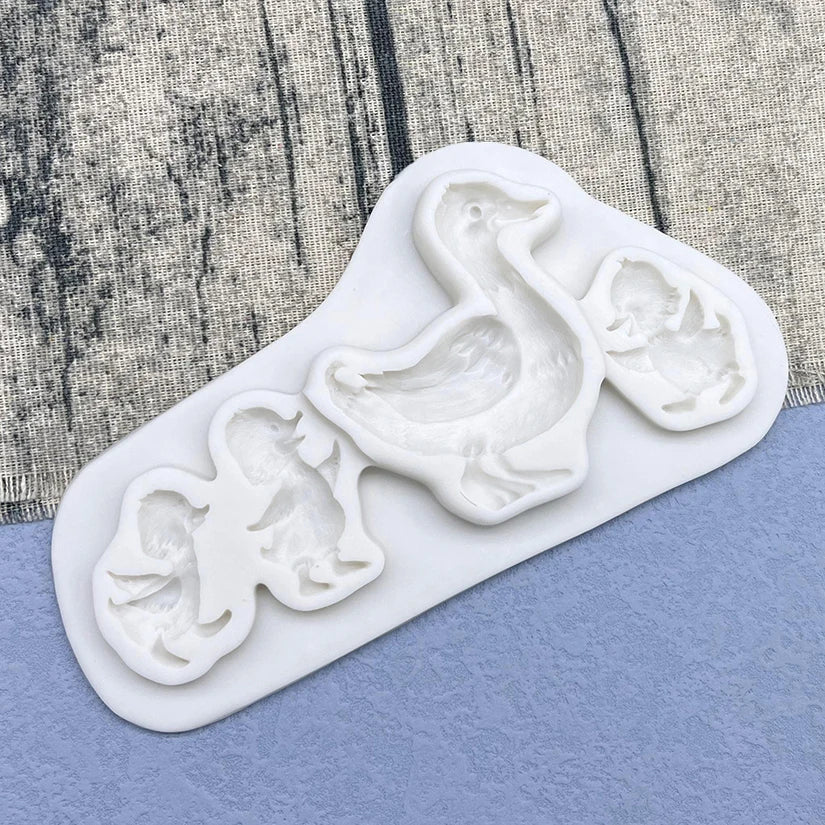 Duck Ducklings Silicone Sugarcraft Mold Chocolate Cupcake Baking Fondant Cake Decorating Tools