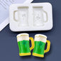 Beer Clover St. Patrick’s Day Silicone Sugarcraft Mold Resin Tools Cupcake Chocolate Fondant Cake Decorating Tools