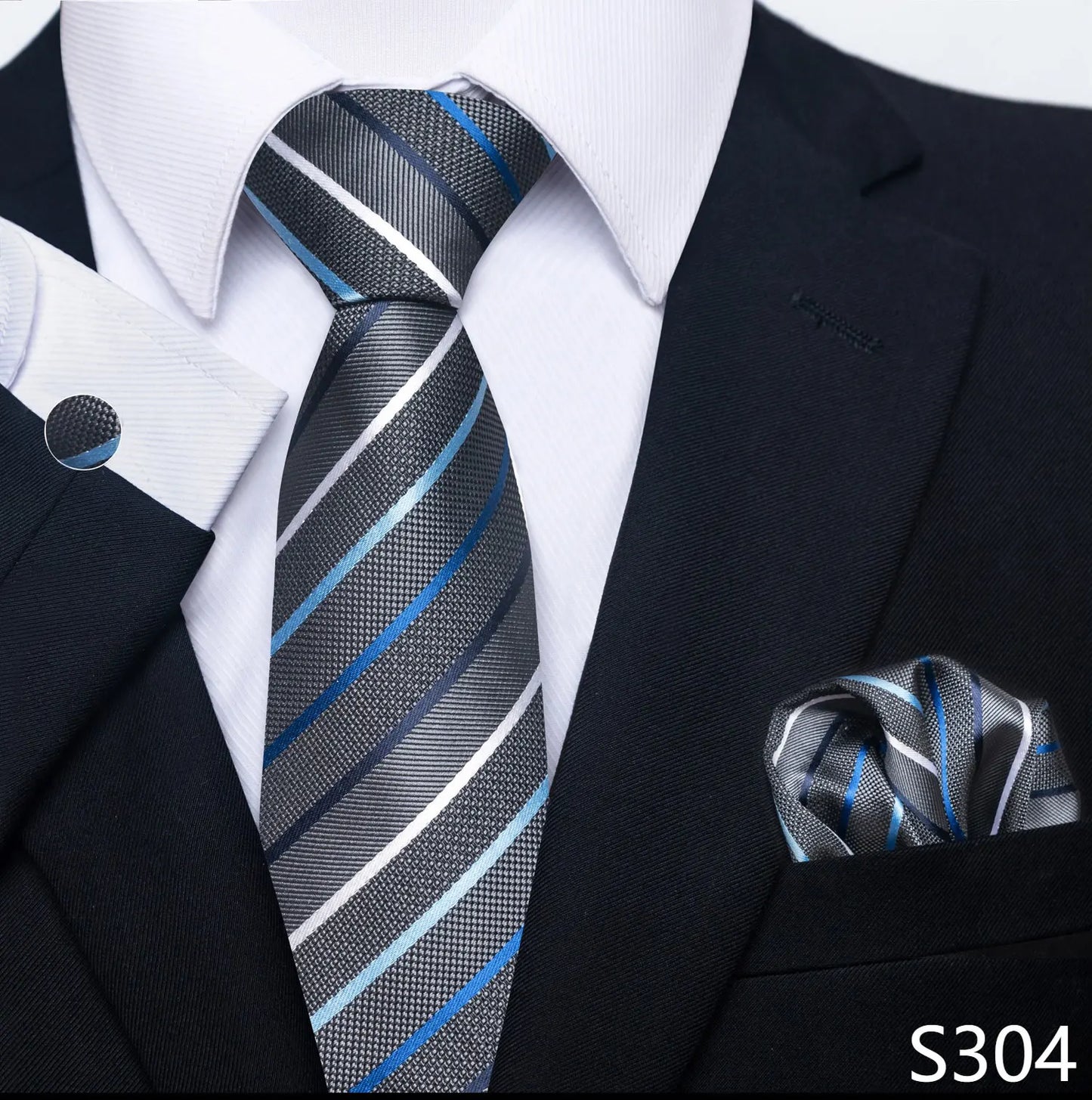 8 cm Tie Pocket Squares Necktie  Set