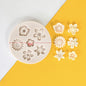 3D Mini Daisy Flower Silicone Mold Fondant Cake Decorating Tool Wedding Birthday Party Chocolate Candy Decor Pastry Baking Mould