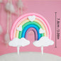 Angel Wing Princess Cake Topper – Fairy Ballet Dance Girl Decor for 1st Birthday, Gender Reveal & Baby Shower