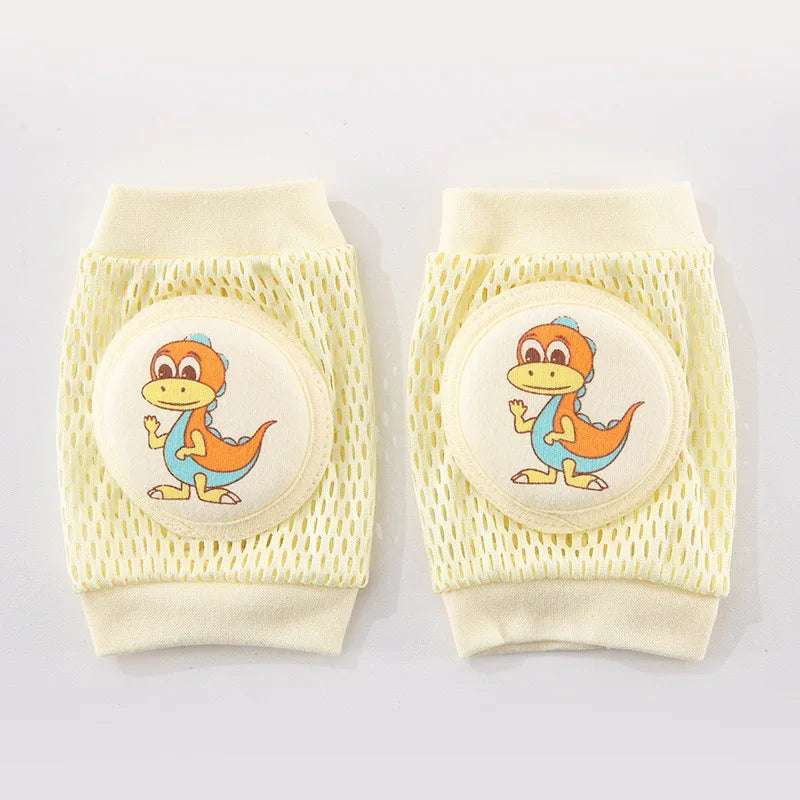 Baby Accessories Knee Pads Safety Boy Girl Kids Crawling Gaiter Toddler Slip Protector Infant Animal Monkey Tiger Dino Elephant