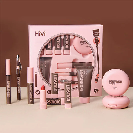 Makeup Gift Box HiVi  – Limited Lipstick & Powder Set