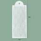FAIS DU Fondant Cake Mesh Stamps Stencils For DIY Craft Making Wedding Cake Design Plastic Spray Template Cookie Painting Mold