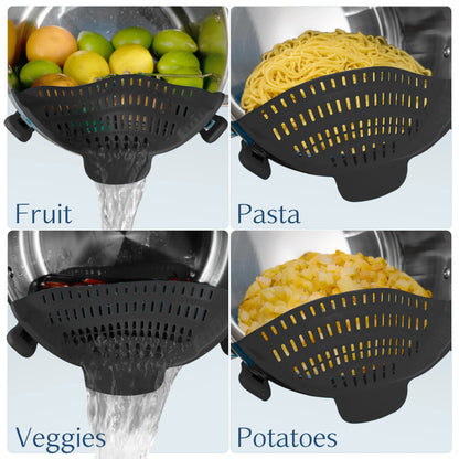 1pc,  Silicone Pot Strainer