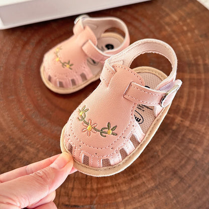 Infant Summer Sandals – Soft‑Sole Baby First Walkers