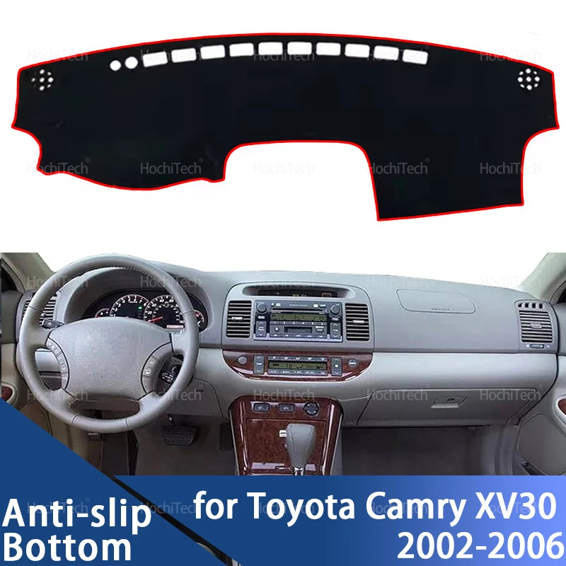 For Toyota Camry XV30 2002 2003 2004 2005 2006 Accessorie Dashboard Cover Pad Car Liner Anti-UV Mat Sunshade Dashmat Carpet Dash