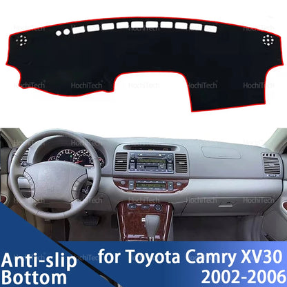 For Toyota Camry XV30 2002 2003 2004 2005 2006 Accessorie Dashboard Cover Pad Car Liner Anti-UV Mat Sunshade Dashmat Carpet Dash