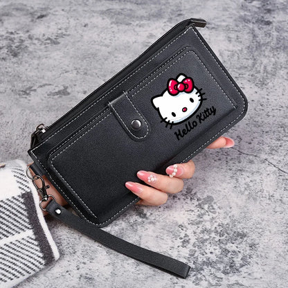 Hello Kitty Women Wallets PU Leather