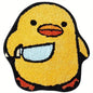 Cute Duck Machine‑Washable Floor Mat for Bedroom & Living Room Décor