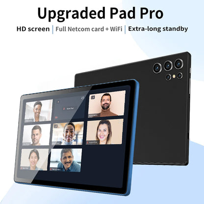 2026 Pad Pro 10.1" Tablet – Octa‑Core, 4GB+64GB, Dual SIM, WiFi, Google Play, 6000mAh
