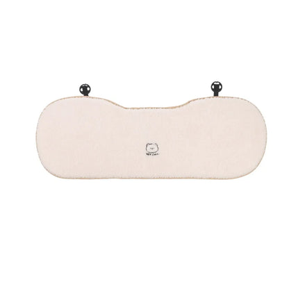 Furry Anti Slip Car Warm Seat Cushion Cartoon Soft Winter Seat Cushion Universal Plush Bear Car Cushion Interior Accessories