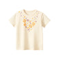 Short Sleeve Children Girl T-shirts Printed 2-8 Years Cotton Toddler Girl Tops Kids Baby Girl Tees Clothes
