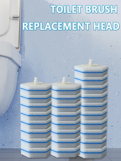 Disposable Toilet Disposable Toilet Cleaning Wand Refills, Disposable Toilet Cleaning Wand Heads BrushCompatible With Much Wands