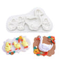 Duck Ducklings Silicone Sugarcraft Mold Chocolate Cupcake Baking Fondant Cake Decorating Tools