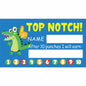 50Pcs Cartoon Kids Reward Incentive Punch Cards For Teacher