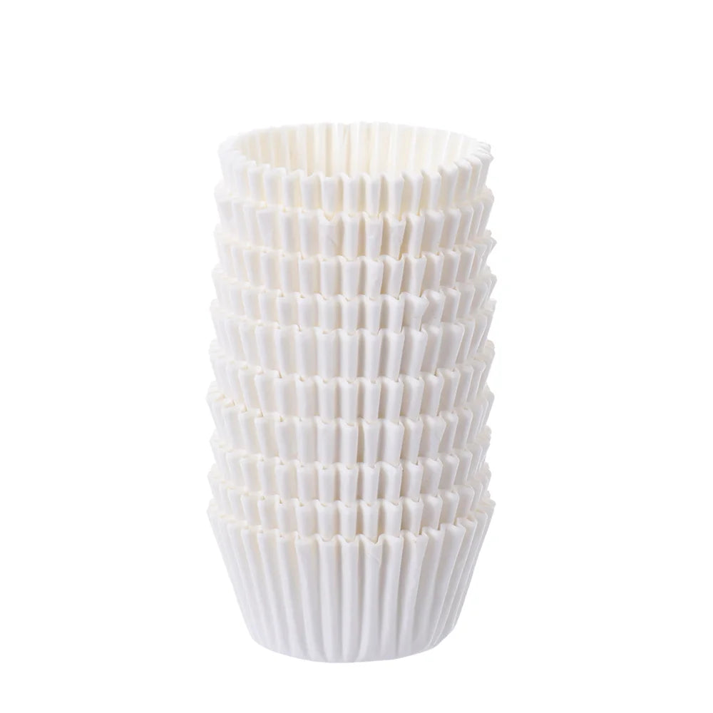 500/1000pcs Cake Paper Cups Mini Cupcake Cups Cake Cupcake Liner Baking Muffin Box Cup Case Tray Cake Mold Kitchen Pastry Tools