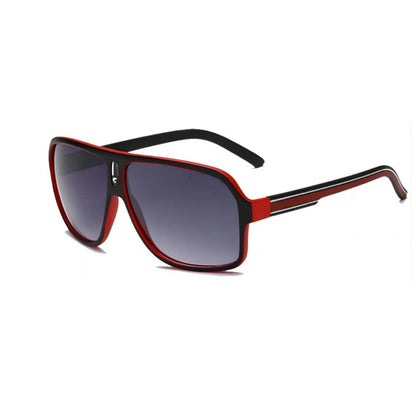 Men's Vintage-Inspired Glasses with Large Curved Frames