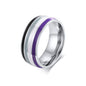 Pride Parade Lesbian Gay LGBT Pride Ring, Bisexual Non-binary Pride Multicolor Rainbow Ring, Love Promise Wedding Jewelry