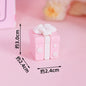 Princess Cake Topper Beautiful Girl with Bow Stars for Happy 1st Birthday Party Cake Decoration Baby Shower Party Supplies
