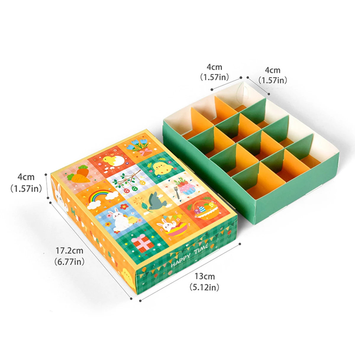 Easter Surprise Eggs Blind Box 5/10PCS 12 Grids Interactive Toys Kids Party Favors Fillable Candy Gifts Egg Hunt Decor