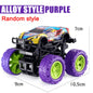 Pull Back Toy Car Inertial Rotation Car Four-wheel Drive Off-road Vehicle SUV Racing Power Children's Toy Car