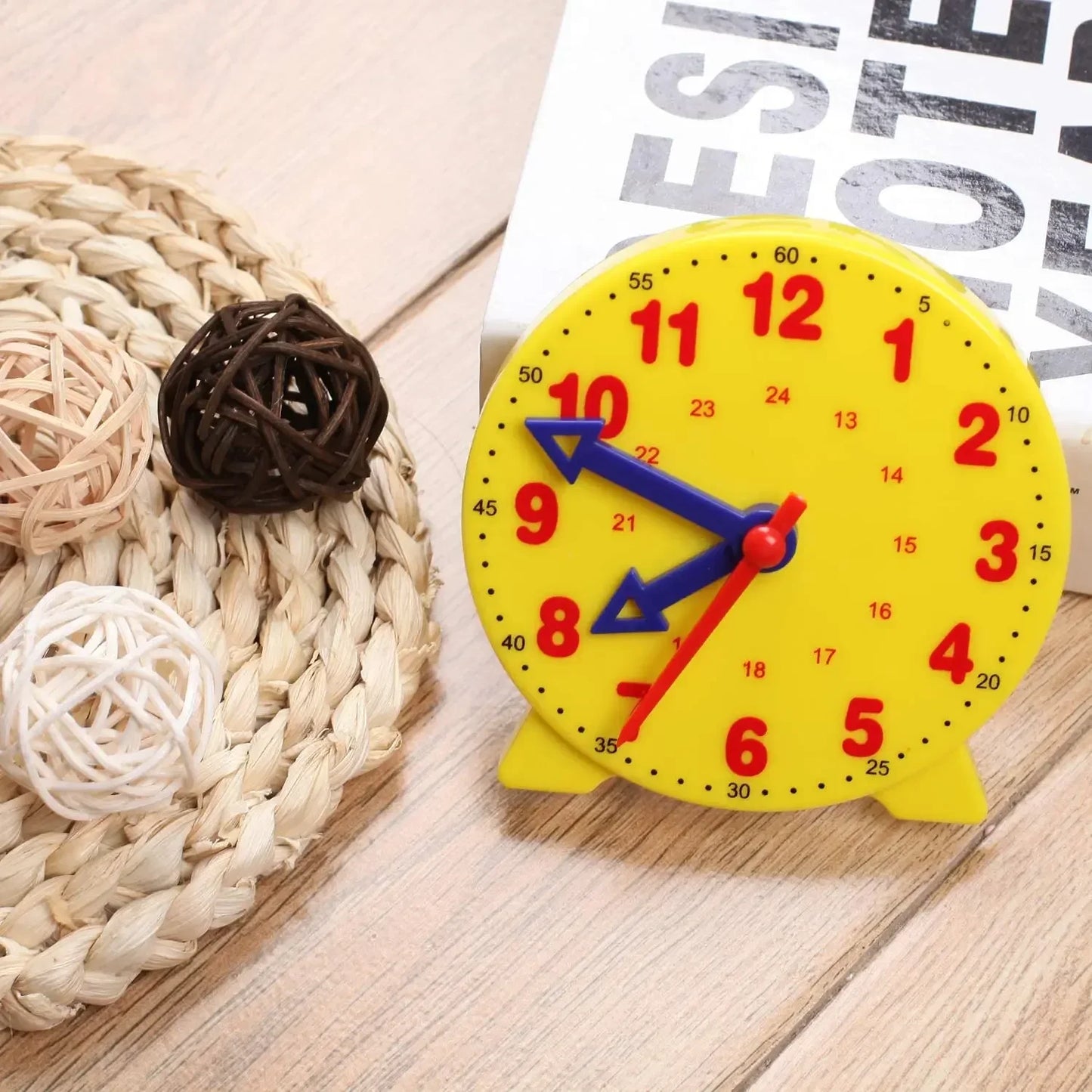 Early Education Time Teaching Clock-  Learning Resources  Age 4+ Kids