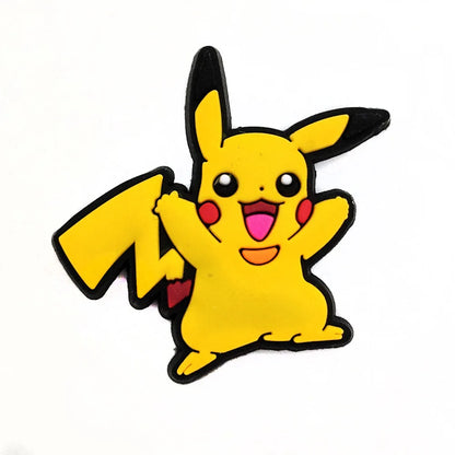 Pokemon Shoe Charms – Gengar, Squirtle & Anime PVC Sandal Buckles for Kids