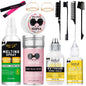 Melting Spray for Lace Front Invisible Wig Glue Waterproof Bond Adhesive Remover Edge Control Gel Wax Stick Wig Caps Styling Kit