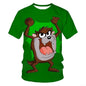 Men's 3D Printed T-Shirt | Summer Short Sleeve with Fashionable Cartoon Graphics Personalized