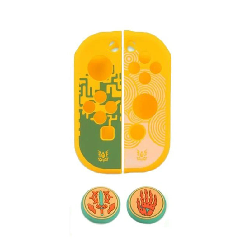 Silicone Soft Case Thumb Stick Grip Cap Joystick Protective Cover For Nintendo Switch Oled NS Joy-Con Controller Protector Skin