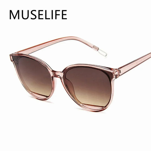 Women Classic Vintage Metal Mirror Sun Glasses UV400