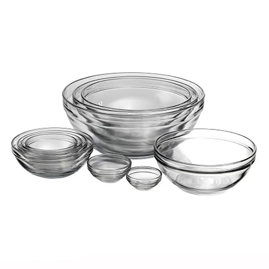 Tempered-tough Glass Mixing Bowls 10 Piece Set