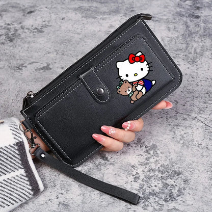 Hello Kitty Women Wallets PU Leather